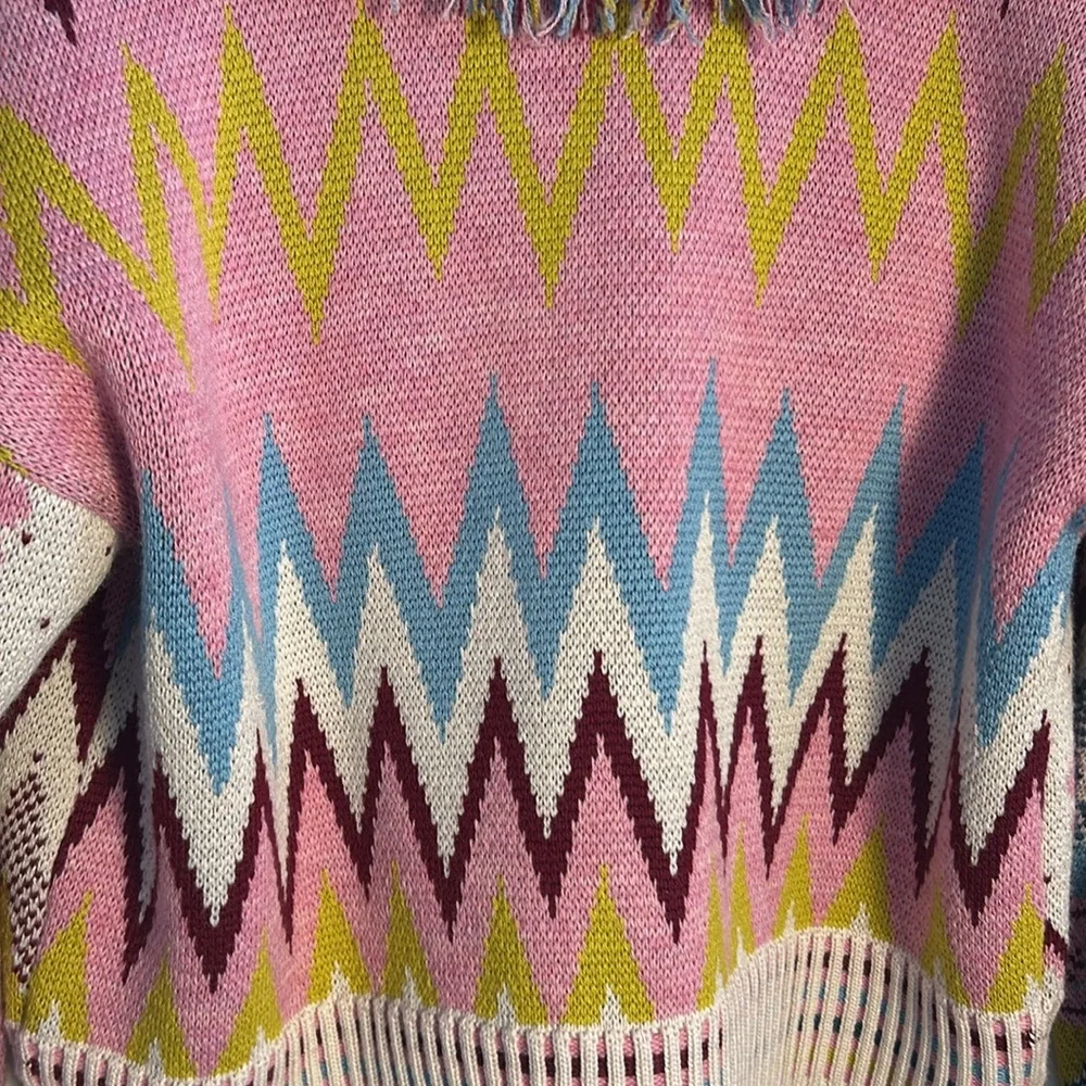 NWOT Hayley Menzies Cherry Blossum Girl Sweater - Picture 6 of 6
